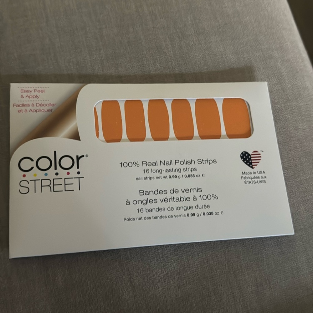 Color Street Orange Nail Polish Strips
Orange Zest